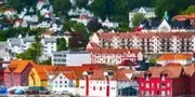 sur les bord de bergen norvege