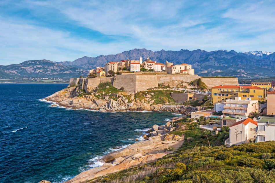 Photo de la Citadelle de Calvi en Corse