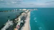 plage cancun mexique
