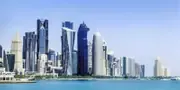vue panoramique skyline doha
