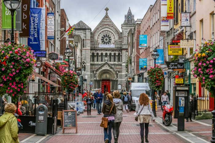 Photo du centre-ville de Dublin