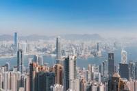 Photo de la Skyline d'Hong Kong