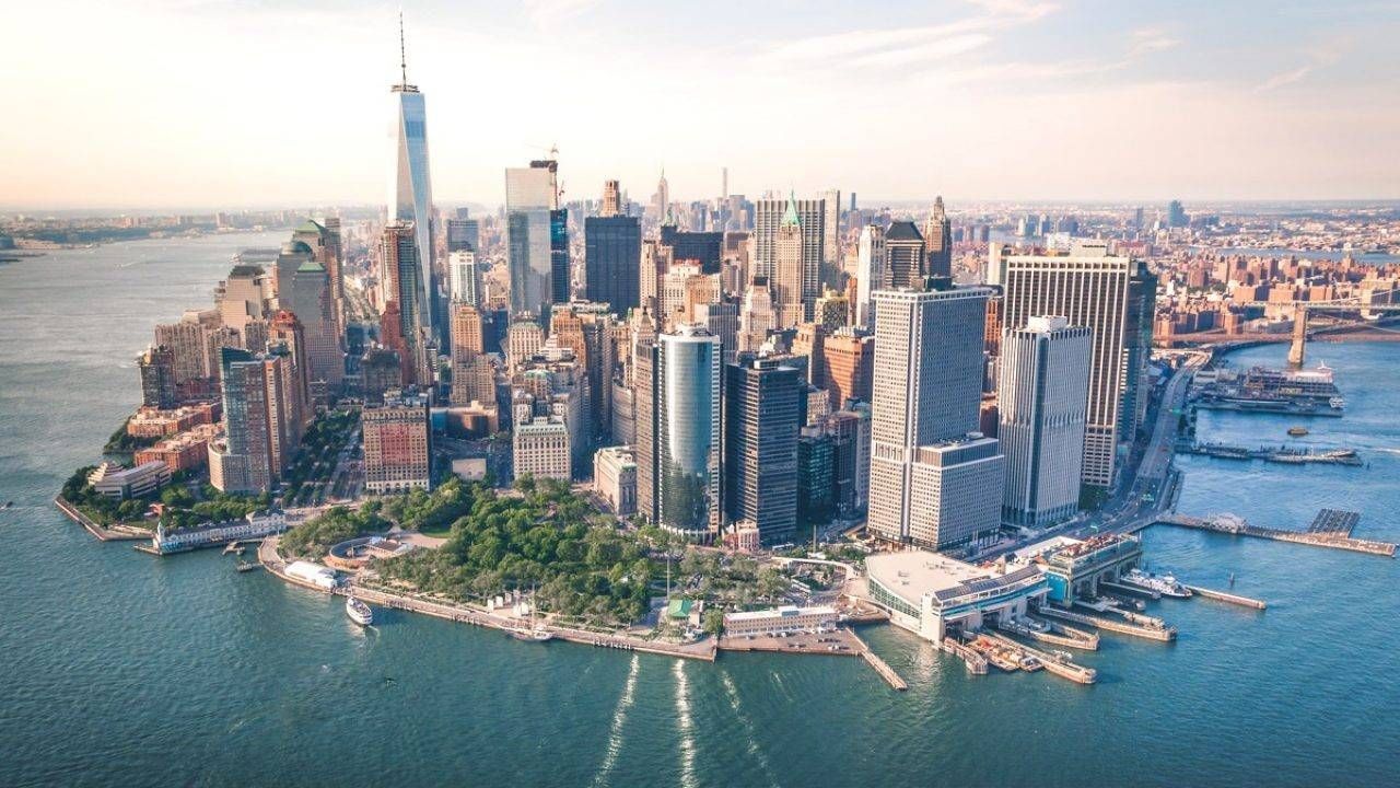 Photo panoramique de New York