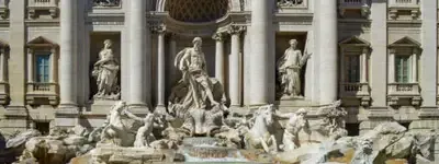 la fontaine de trevi rome