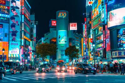 tokyo de nuit japon
