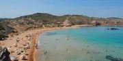 Photo d'une plage sur l'île de Minorque