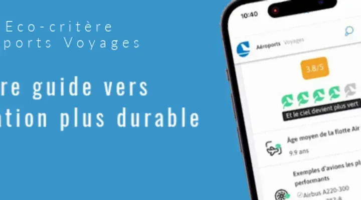 L'Eco-critère Aéroports Voyages pour une aviation durable L'Eco-critère Aéroports Voyages pour une aviation durable